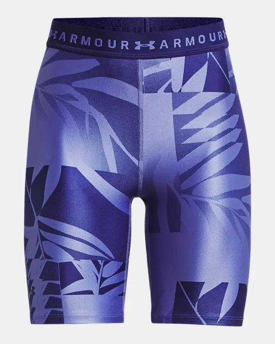 Women's HeatGear® Printed Bike Shorts Product Image