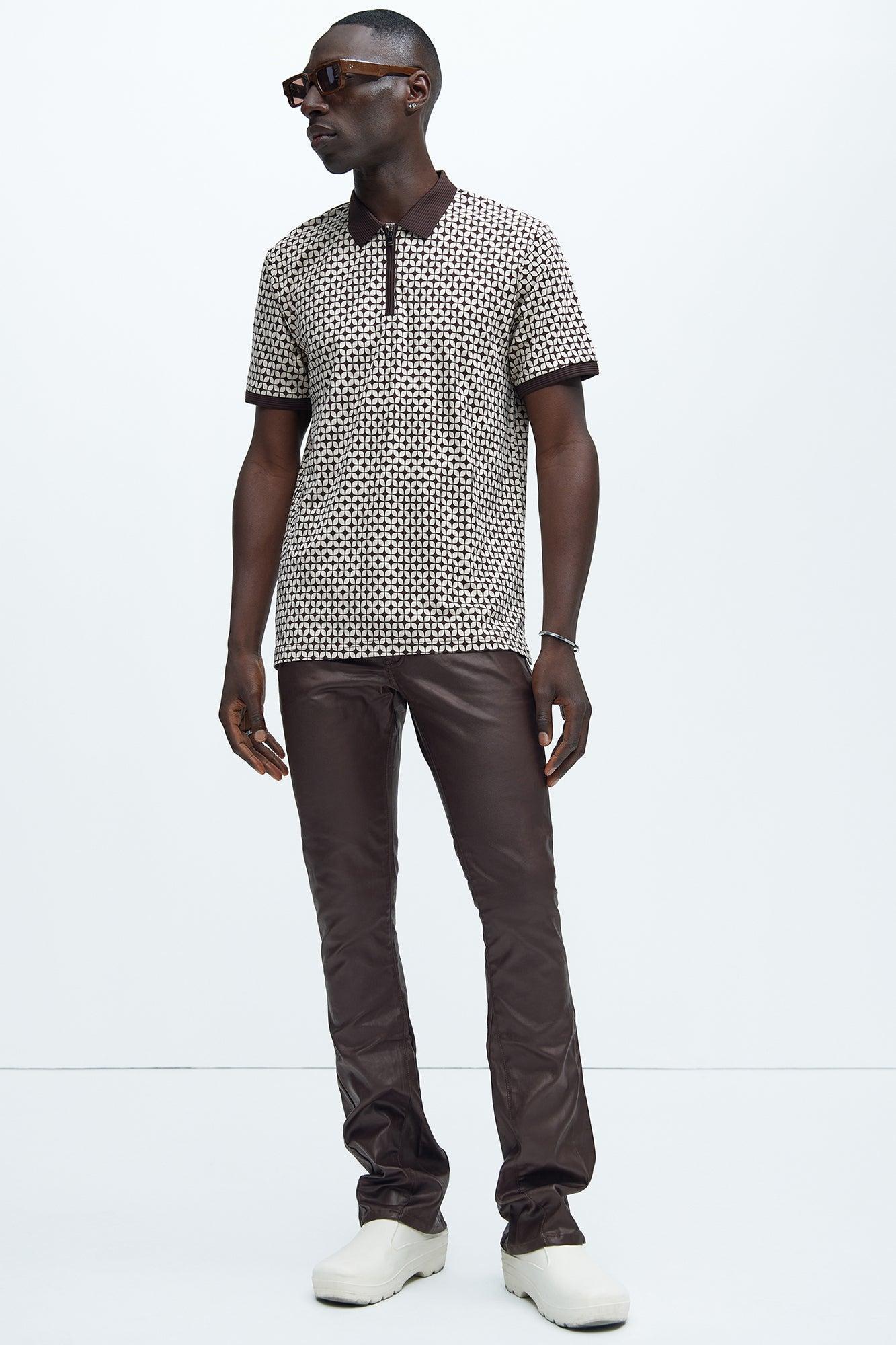 Suitable Polo - Brown Product Image