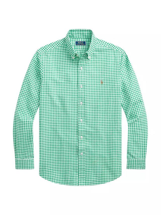 Oxford Gingham Long-Sleeve Sport Shirt Product Image