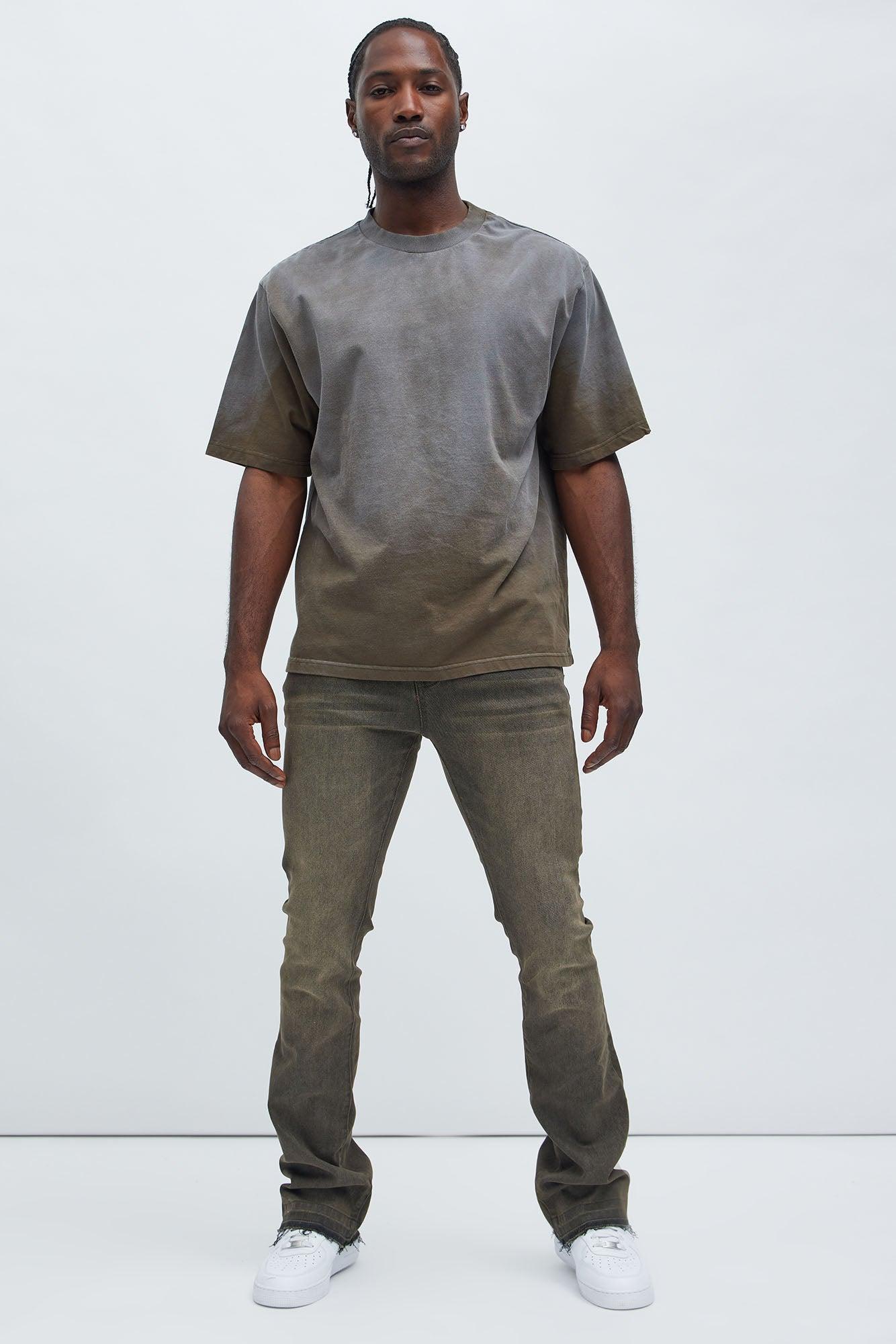 Dion Relaxed Tee - Olive Product Image