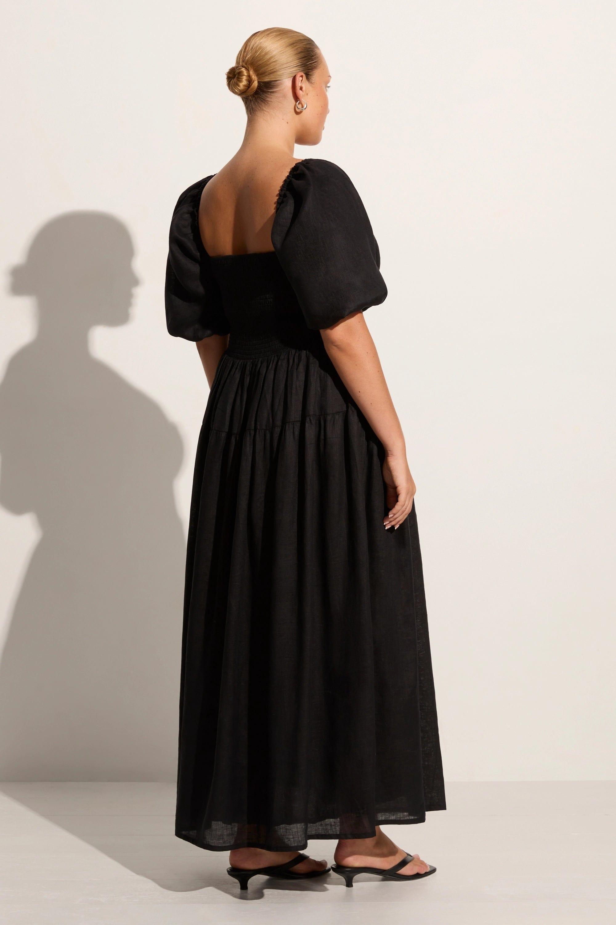 Rosarico Midi Dress Black - Final Sale Product Image