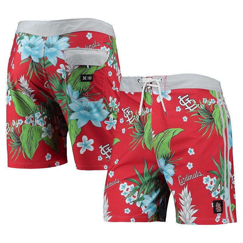 Mens Hurley x 47 St. Louis Cardinals Phantom Tailgate Swim Shorts Product Image