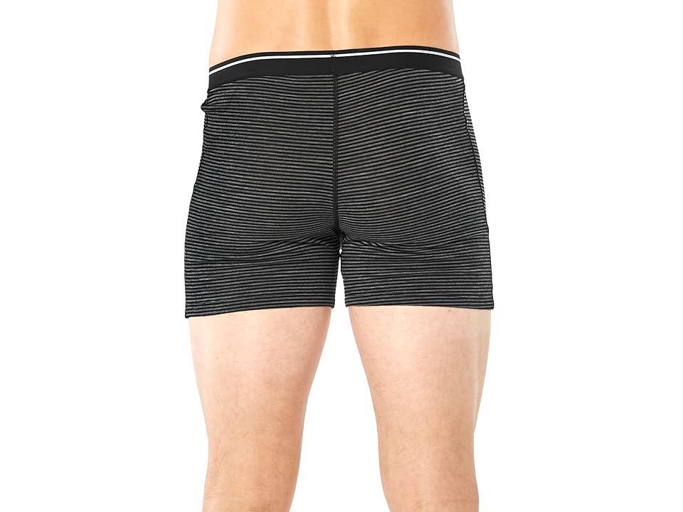 Icebreaker Anatomica Boxers w/ Fly (Gritstone Heather) Men's Underwear Product Image