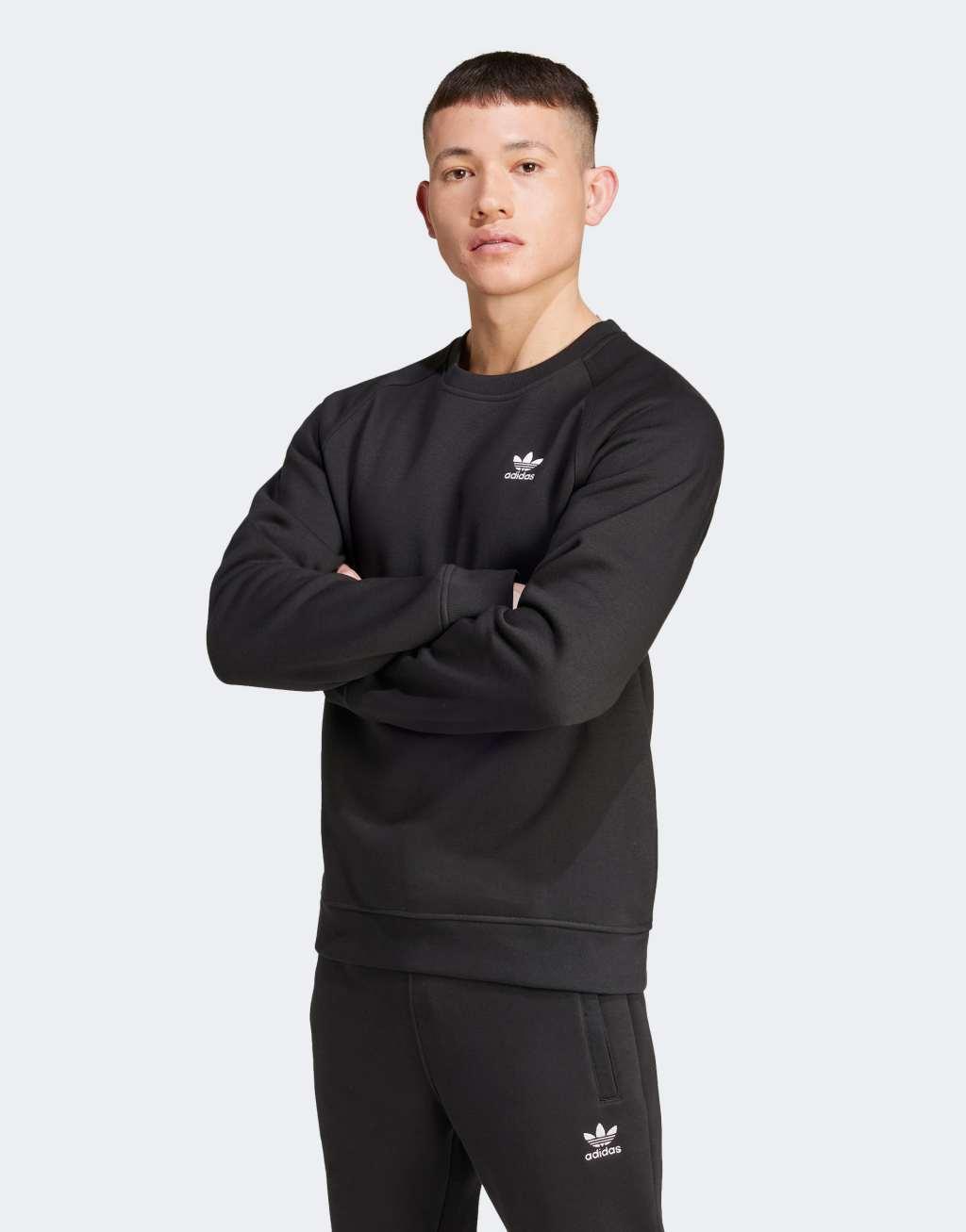 adidas Originals Essential sweatshirt in black Product Image