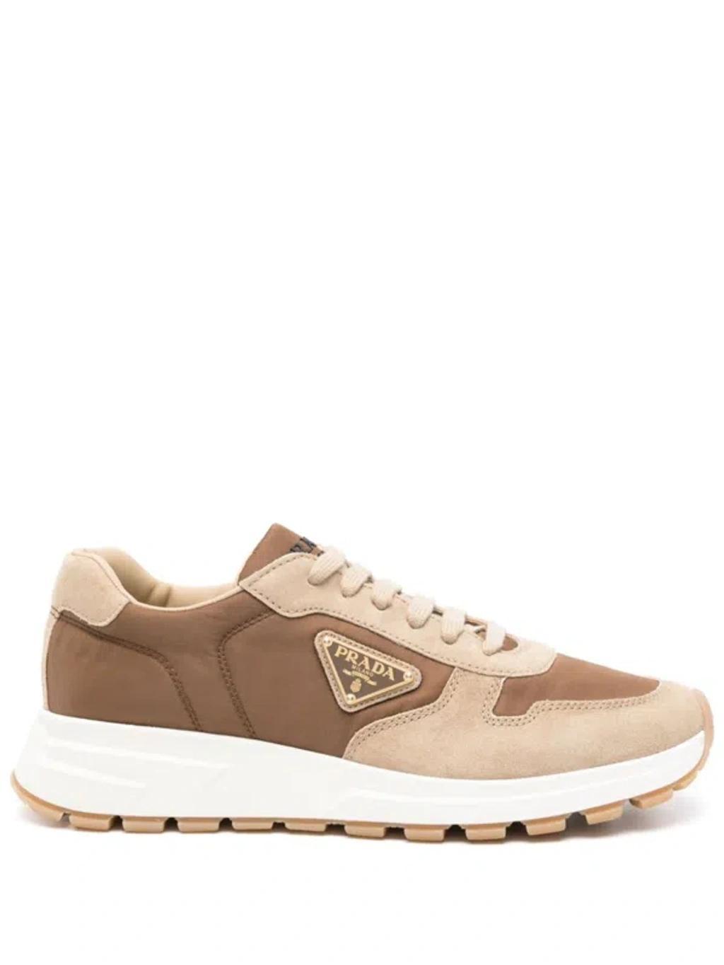 PRADA Prax 01 Sneakers In Neutrals Product Image