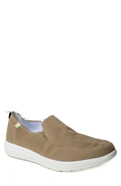 Minnetonka Mens Expanse Canvas Slip Product Image