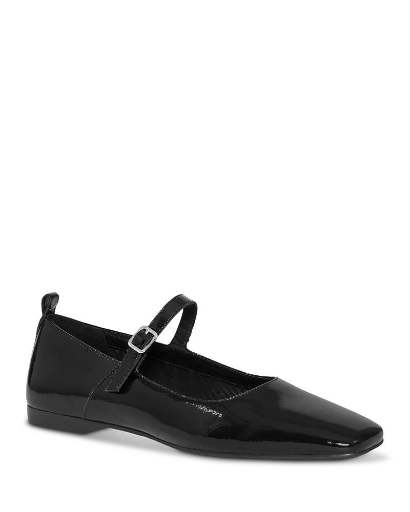 Vagabond Womens Delia Square Toe Ankle Strap Flats Product Image