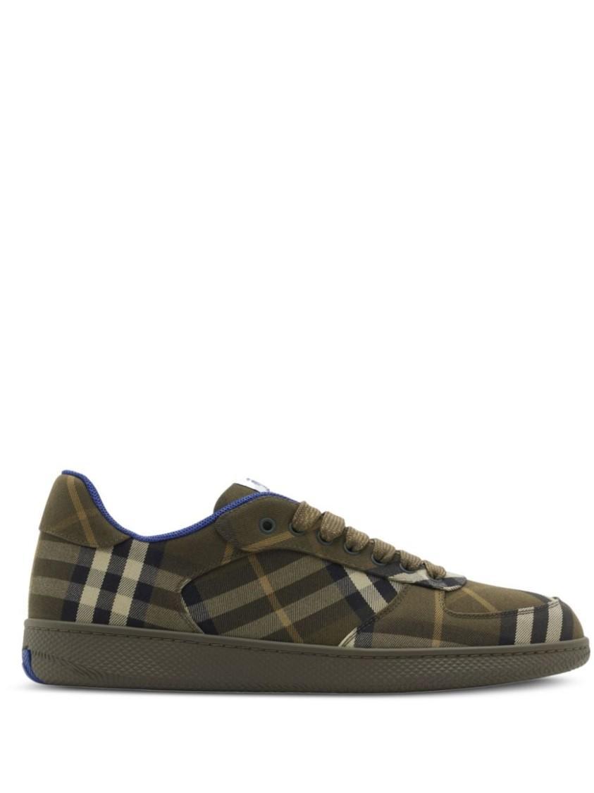 BURBERRY Sneakers In Green Product Image