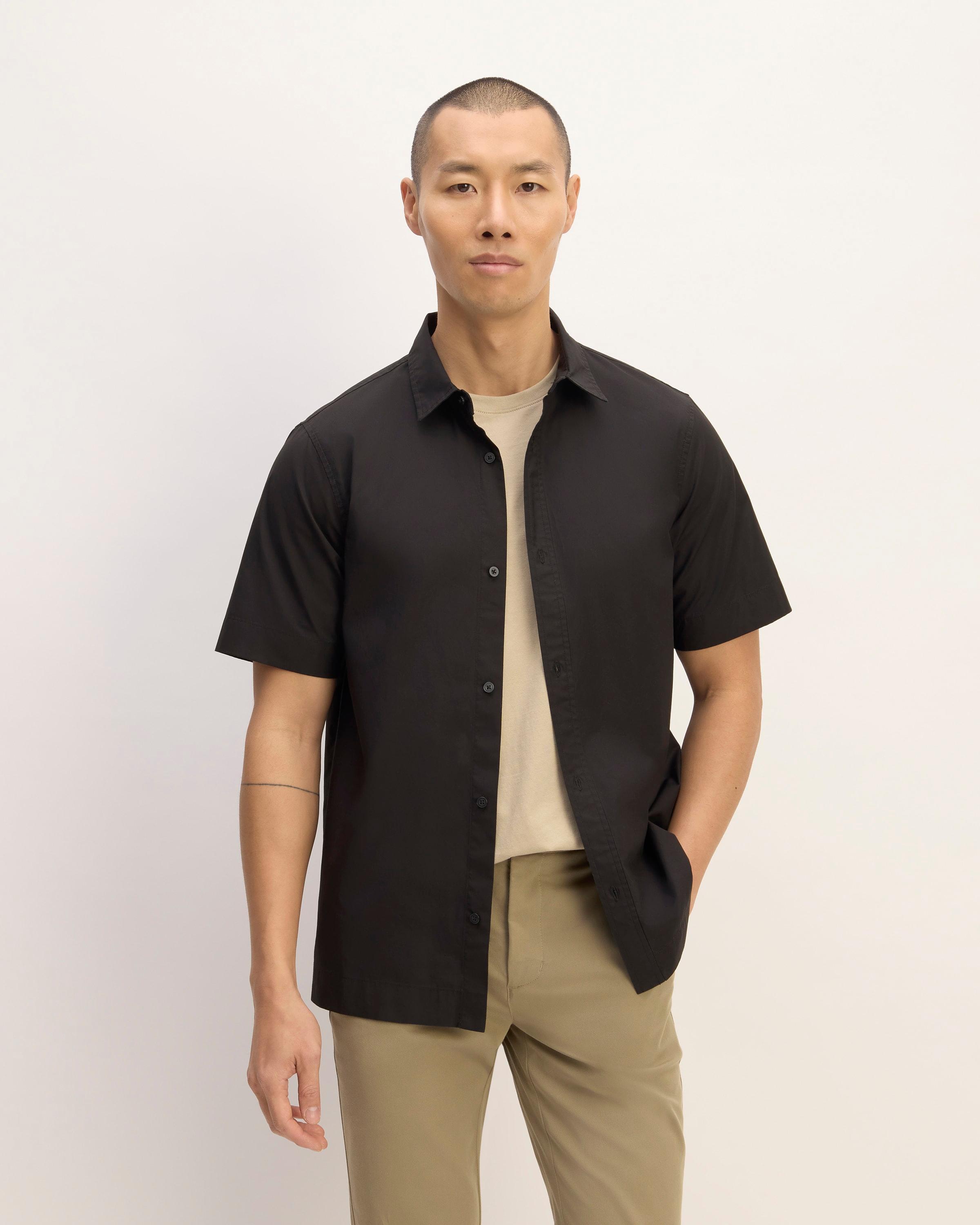 The Supima® Short-Sleeve Poplin Shirt Product Image