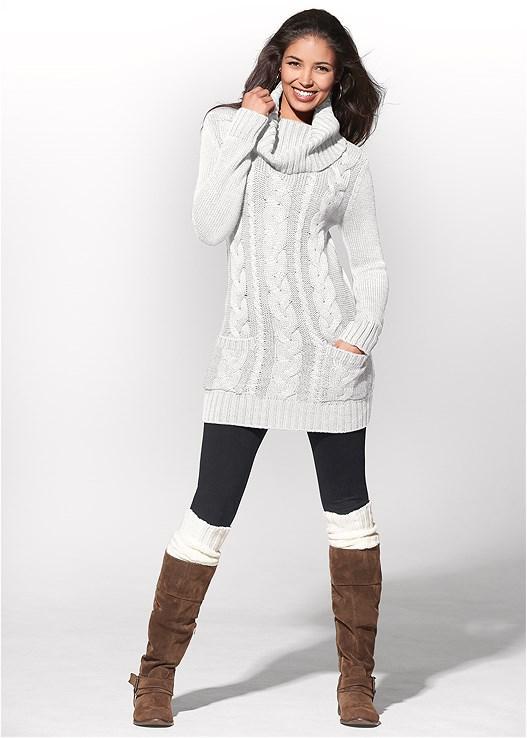 Cozy Sweater Dress Product Image