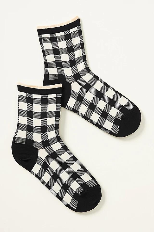 Hansel From Basel Shirley Gingham Socks Product Image