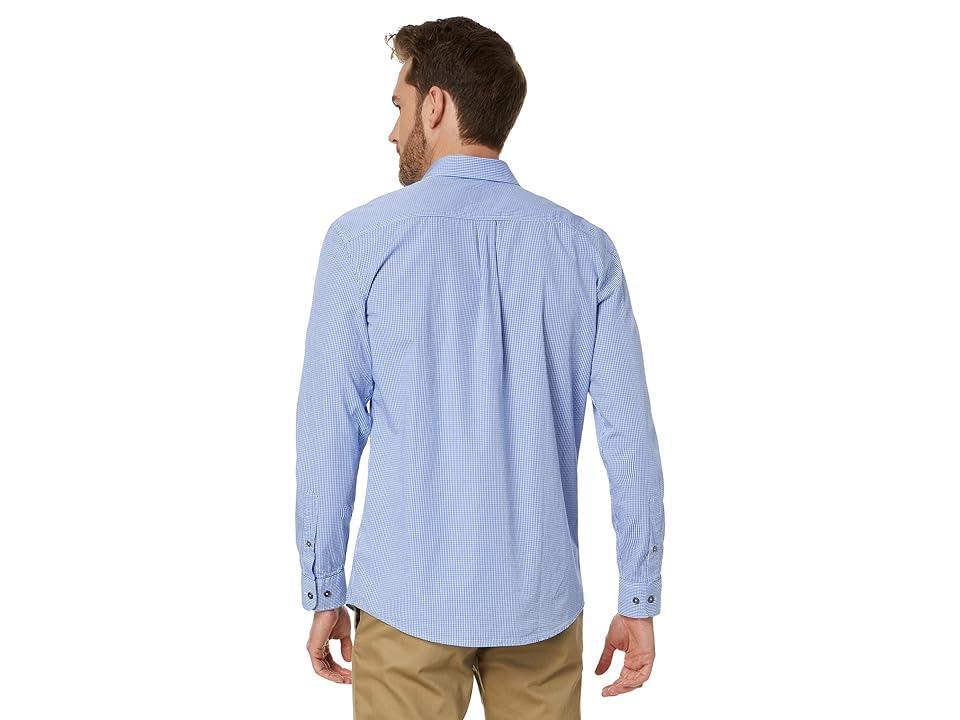 johnnie-O Crawford Top Shelf Woven (Lake) Men's Clothing Product Image