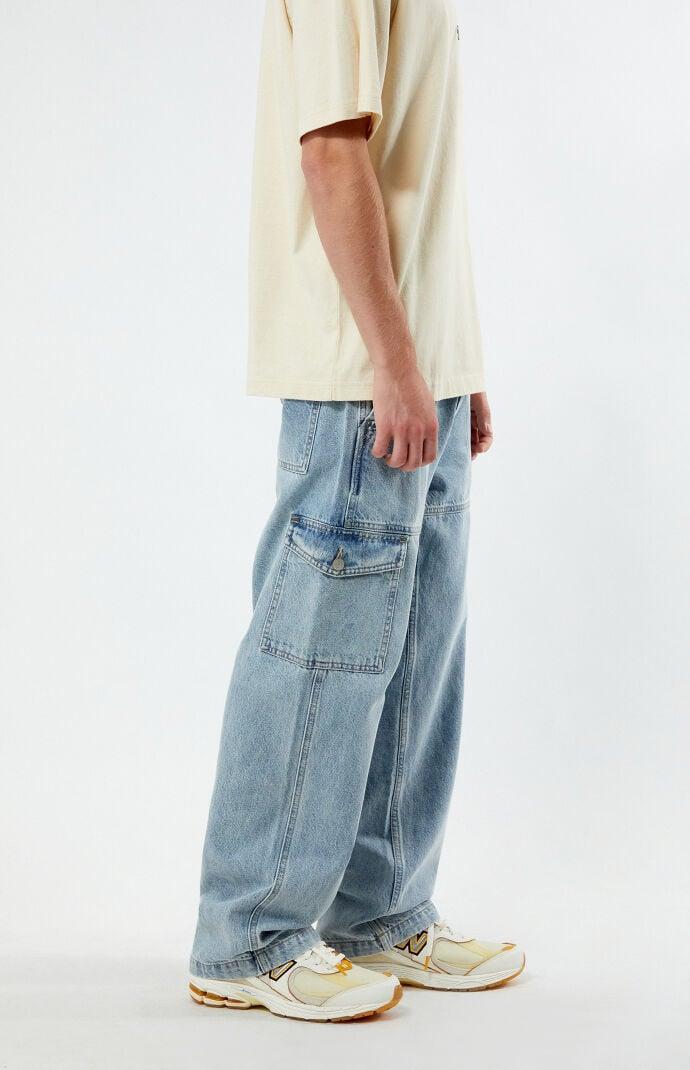 Men's Baggy Cargo Jeans - 29W x 30L Product Image