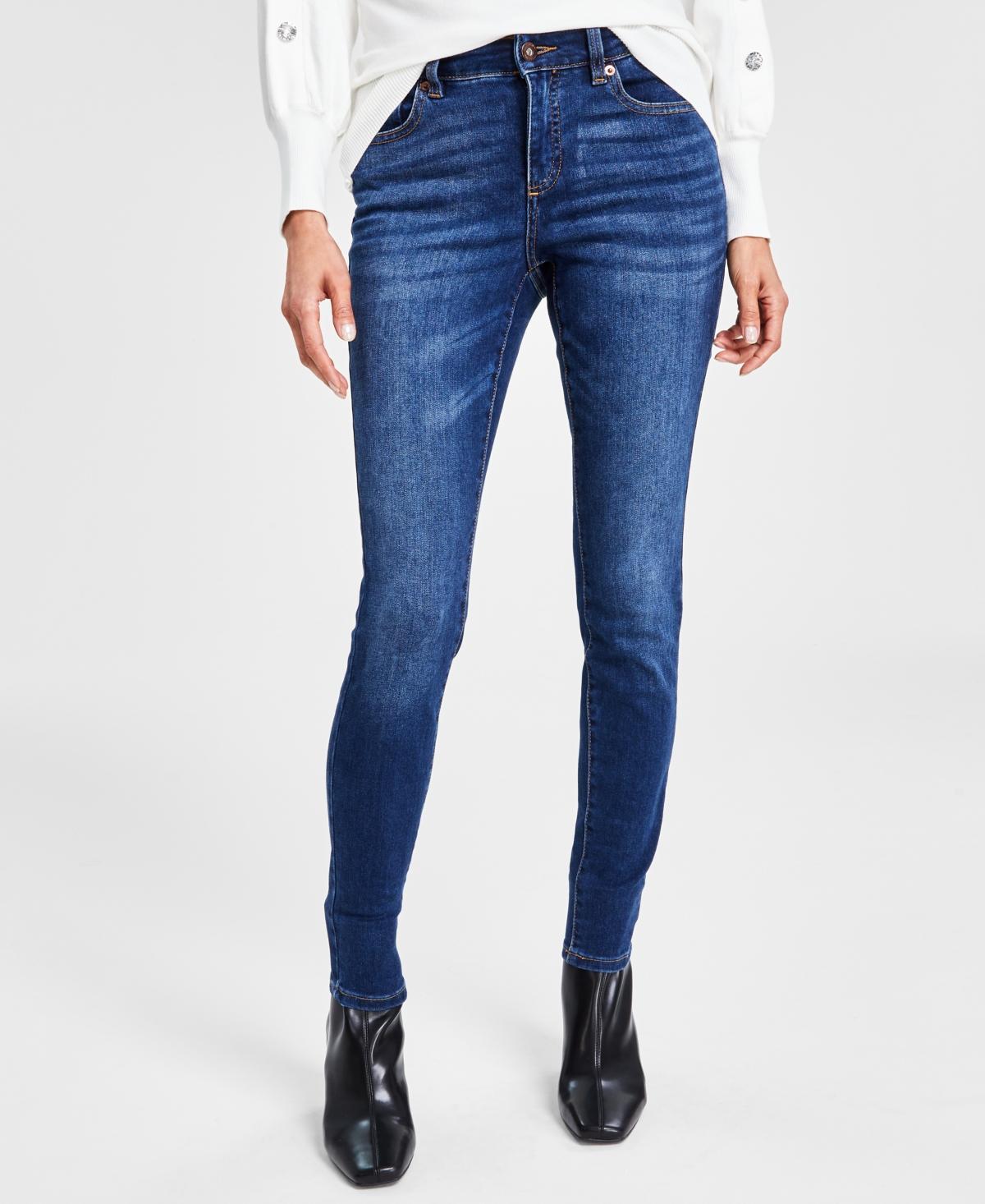 I.n.c. International Concepts Womens Mid Rise Skinny Jeans, Created for Macys Product Image