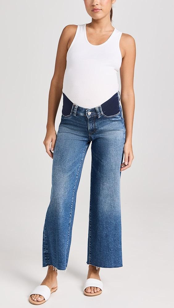 DL1961 Hepburn Maternity Wide Leg Jeans | Shopbop Product Image