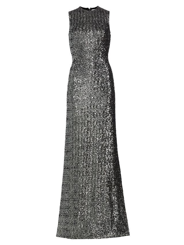 Sequined A-Line Gown Product Image