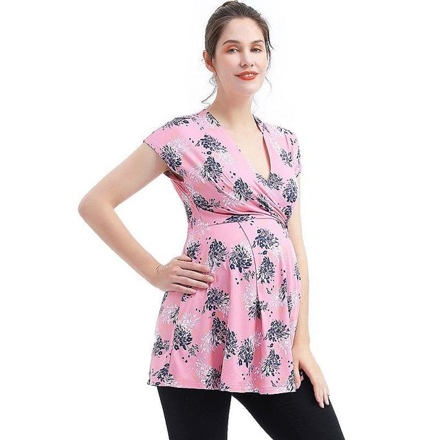 Maternity Pokkori Essential Wrap Nursing Top, Womens Product Image