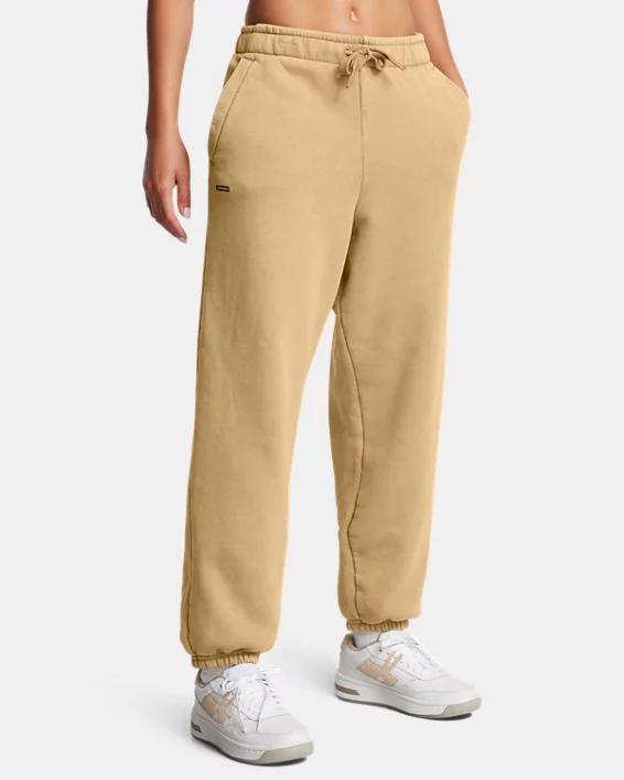 Women's UA Icon Heavyweight Fleece Oversized Pants Product Image