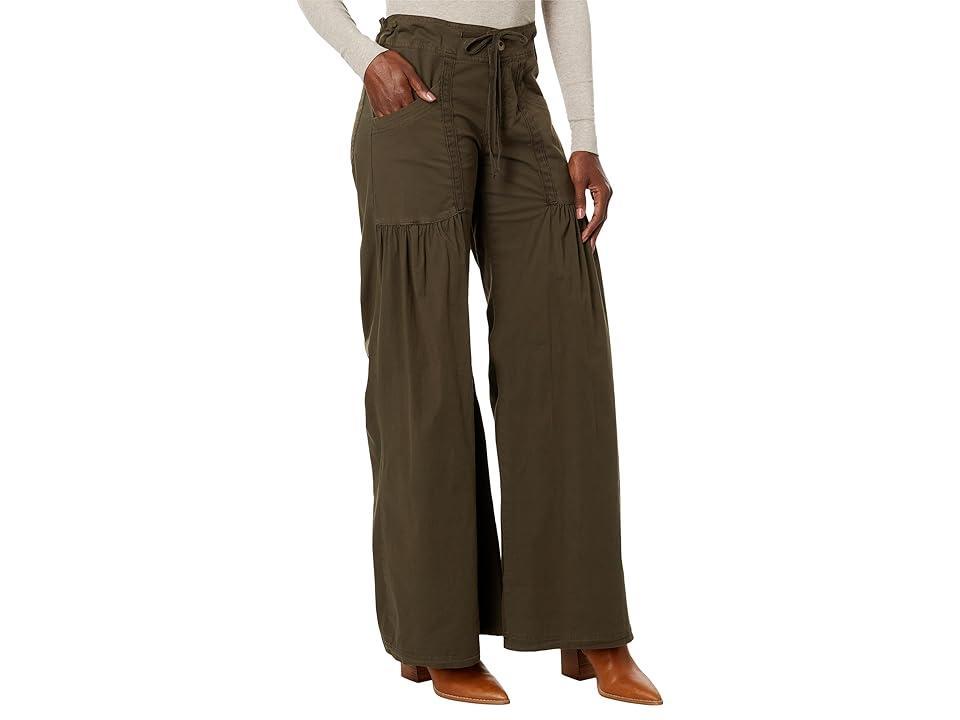 XCVI Willow Wide Leg Stretch Poplin Pants Women's Casual Pants Product Image