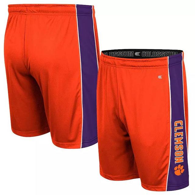 Mens Colosseum Clemson Tigers Panel Shorts Product Image