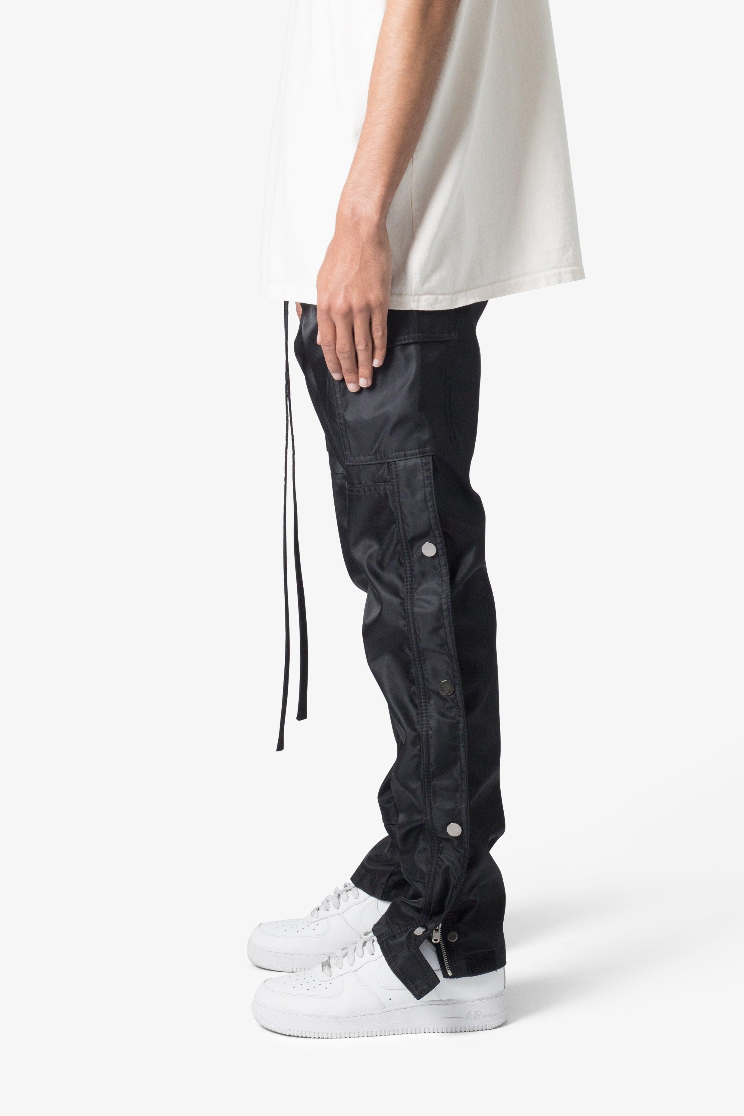 Snap Zipper II Cargo Pants - Black Product Image