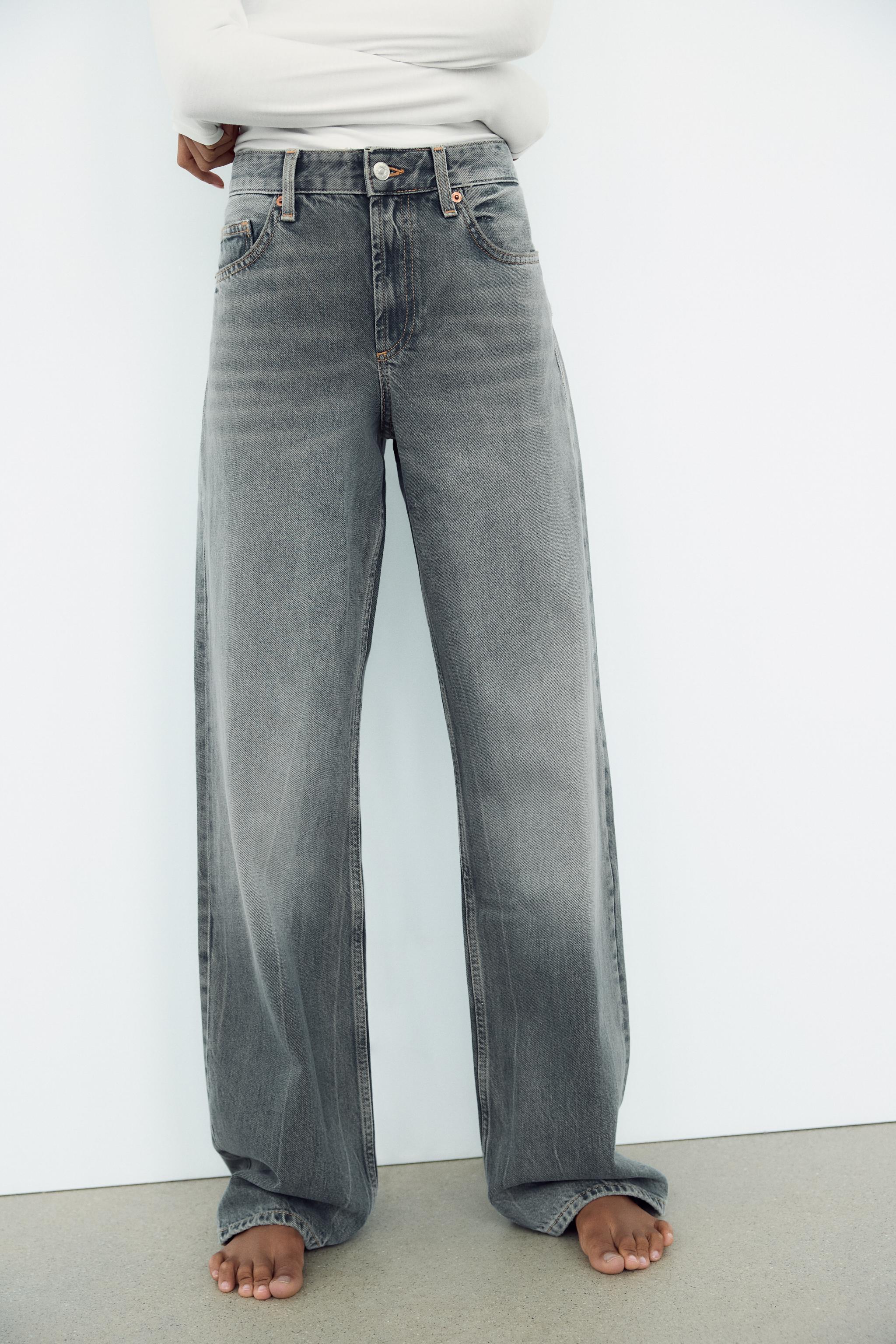 TRF MID-RISE WIDE LEG JEANS Product Image