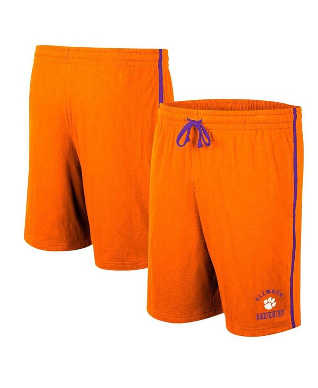 Mens Colosseum Orange Clemson Tigers Thunder Slub Shorts Product Image