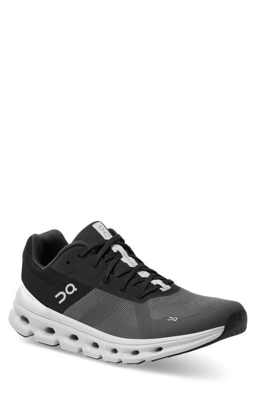 On Men's Cloudrunner (Shale/Cobalt) Men's Running Shoes Product Image