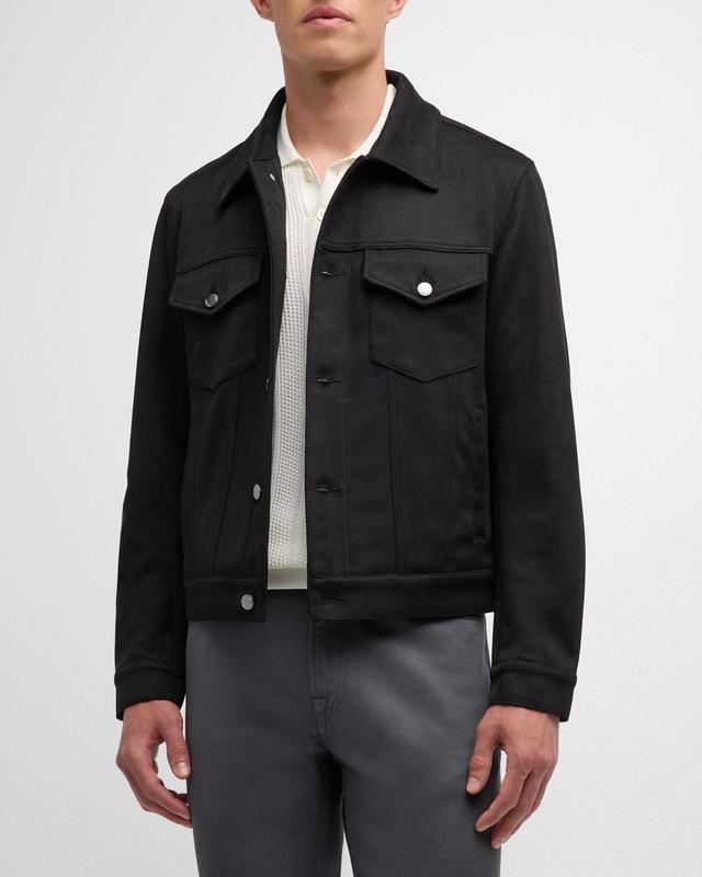 Mens Moleskin Effect Trucker Jacket Product Image