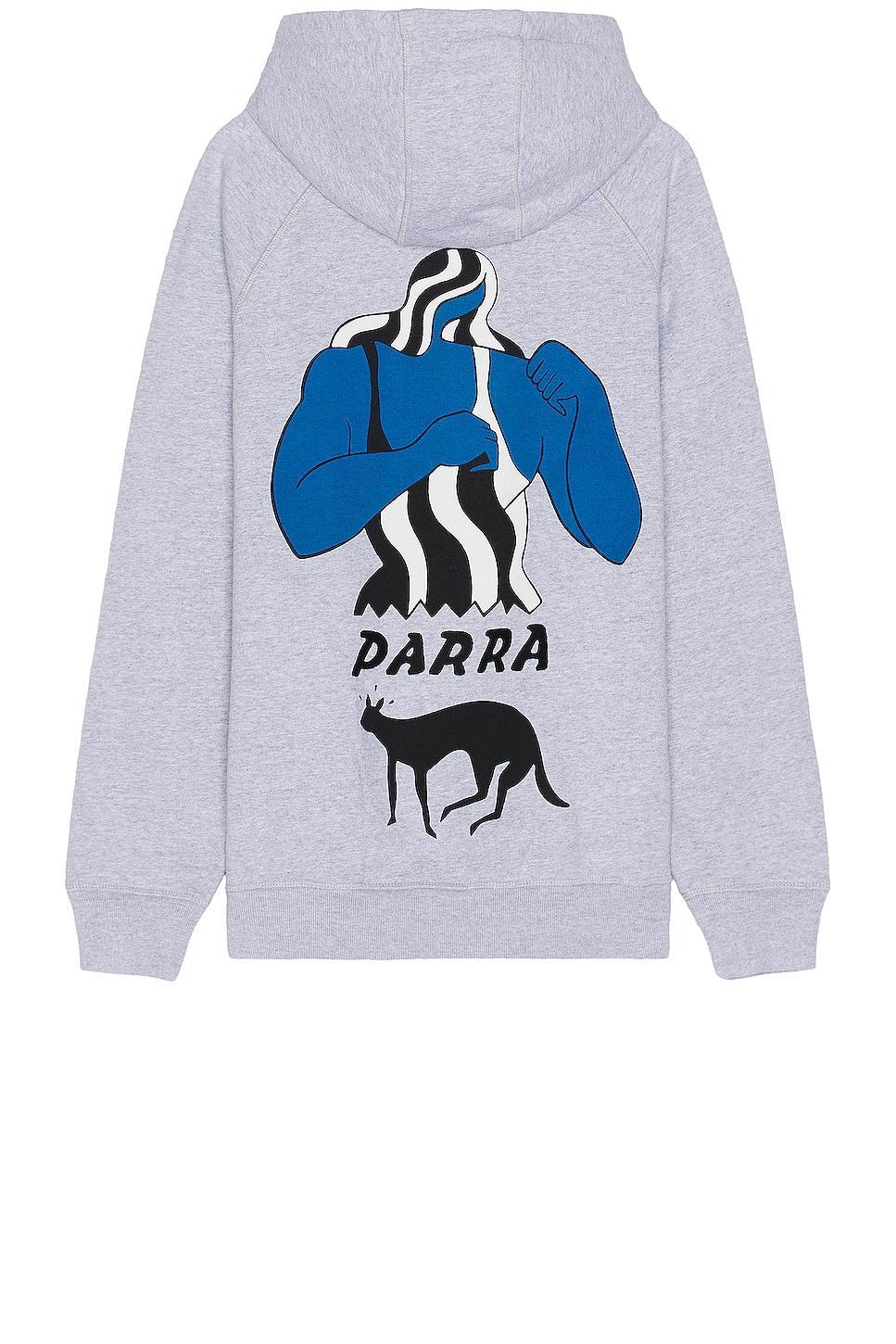 By Parra Cat Defense Hoodie in Heather Grey - Grey. Size S (also in ). Product Image