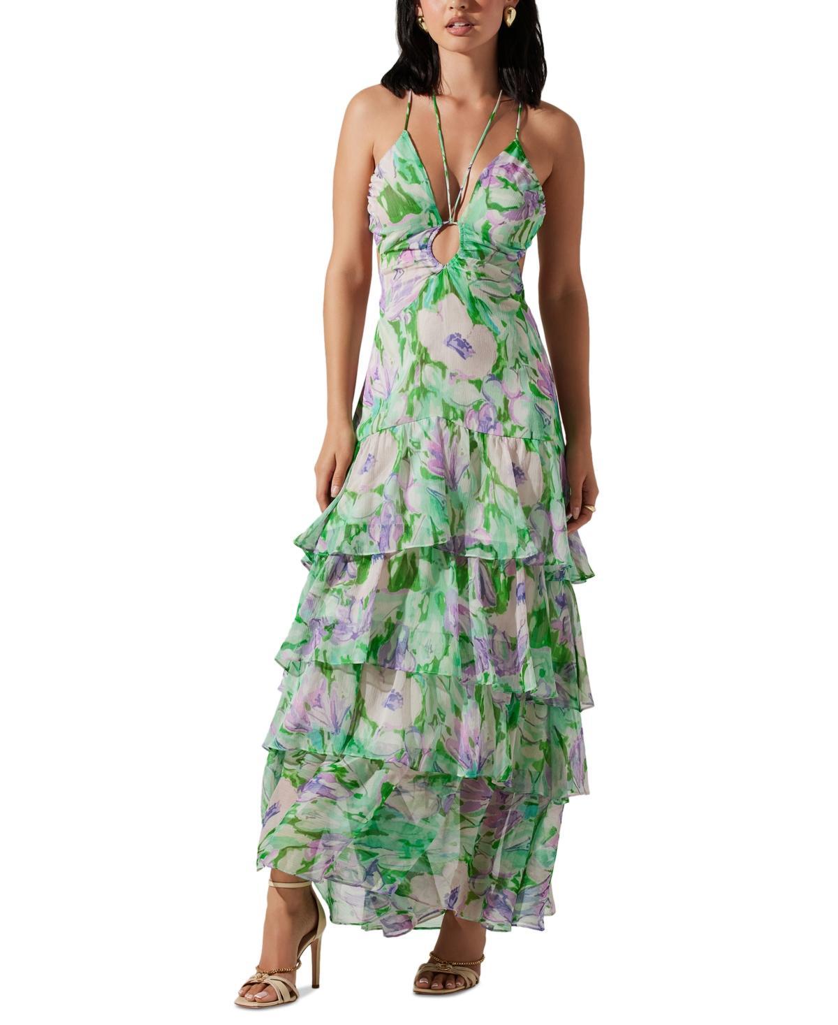 Women's Aneira Tiered Floral Maxi Dress  Product Image