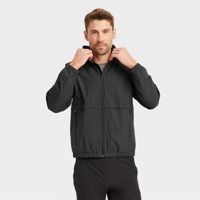 Mens Packable Jacket - All In Motion Black Onyx M Product Image