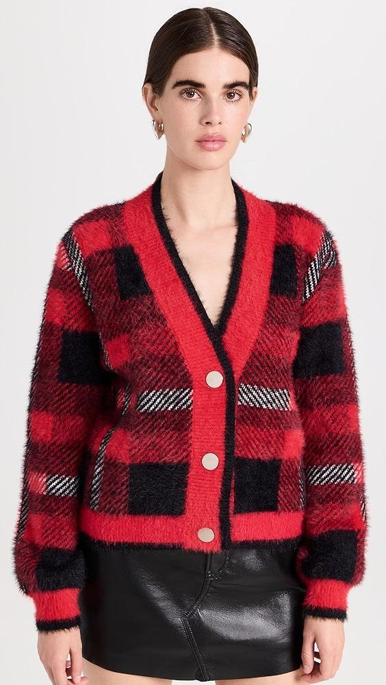 English Factory Check Cardigan  Sweater | Shopbop Product Image