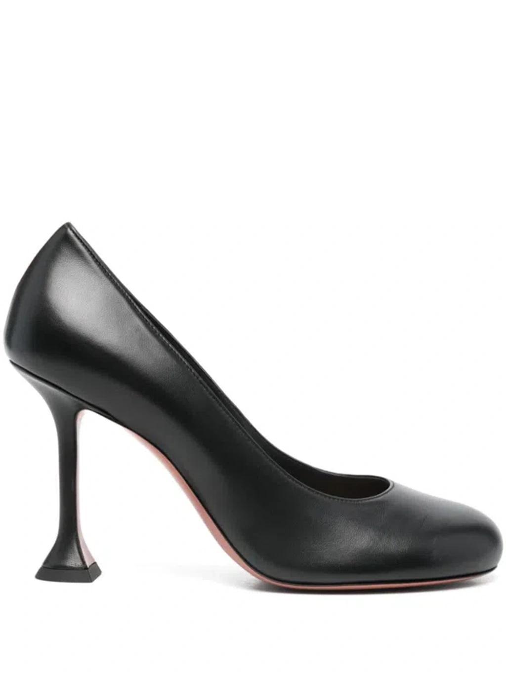 AMINA MUADDI 80mm Leather Pumps In Black product image