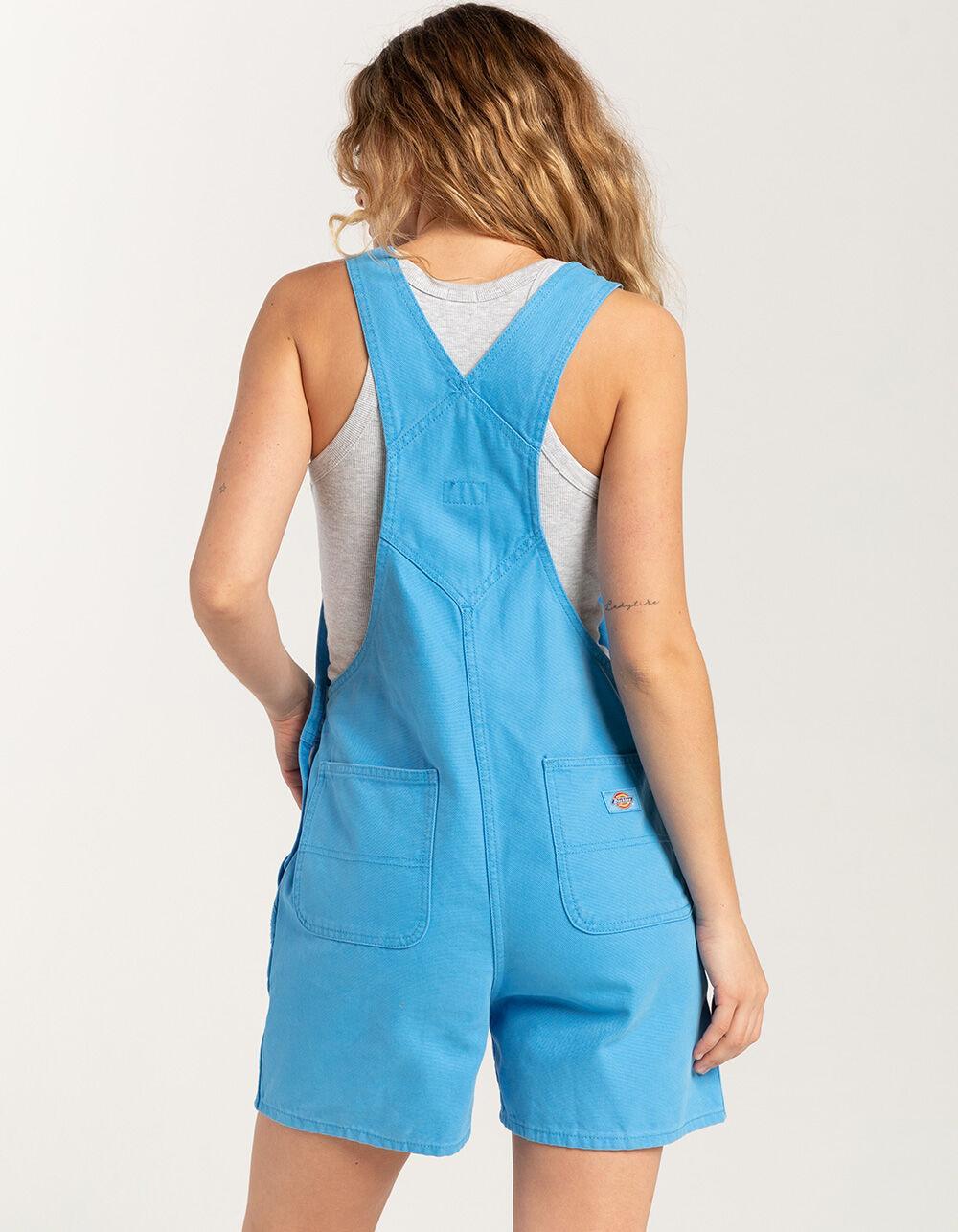 DICKIES Relaxed Fit Duck Bib Womens Shortalls Product Image