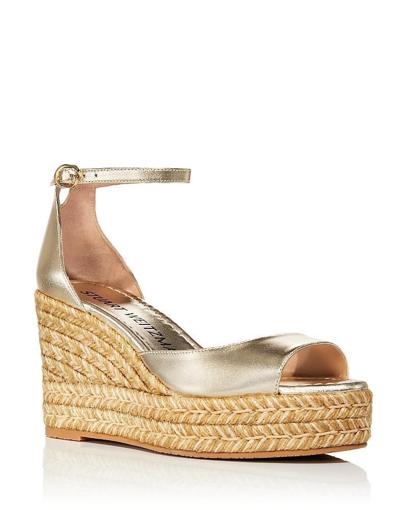 Stuart Weitzman Womens Nudistia Espadrille Wedge Sandals Product Image