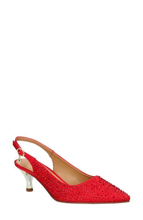 J. Rene Ferryanne Pointed Toe Slingback Pump Product Image