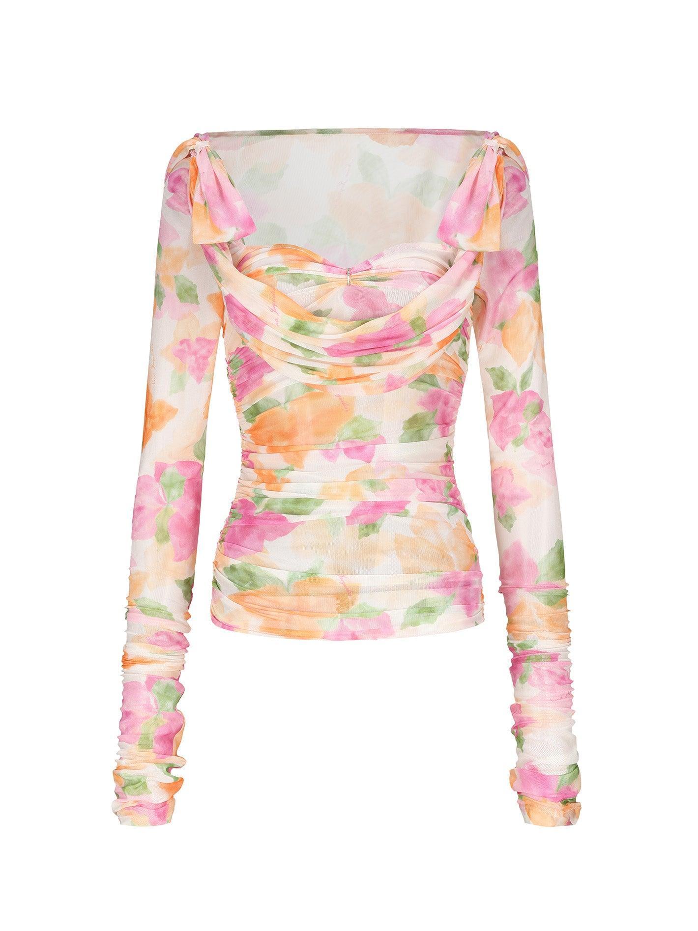 Chantal Top (Floral) Product Image