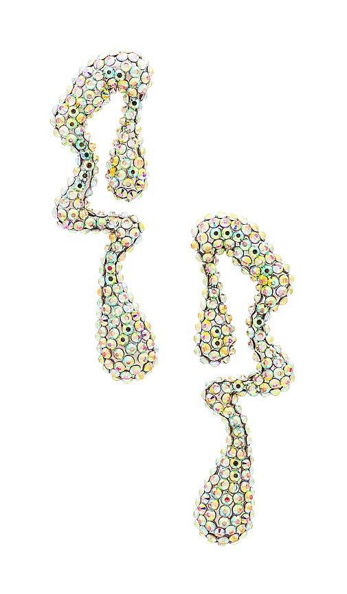 8 Other Reasons Jeweled Drip Earrings in Multi. Product Image