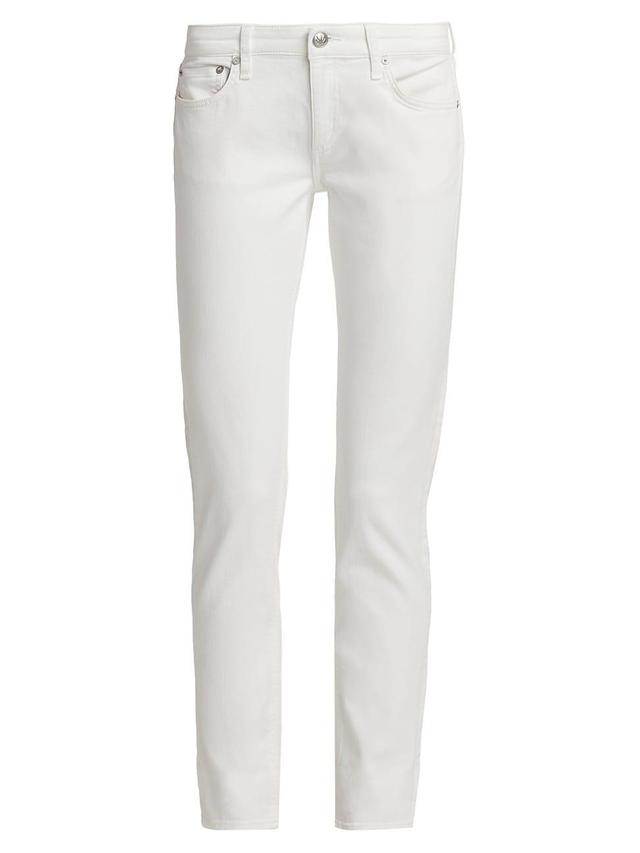 Womens Dre Low-Rise Straight-Leg Jeans Product Image