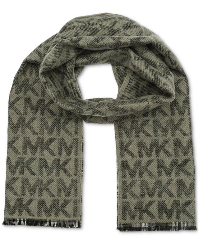 Michael Kors Mens Reversible Mk Logo Scarf Product Image