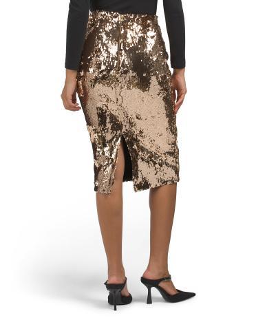 Sasha Sequin Skirt for Women | Polyester/Spandex Product Image