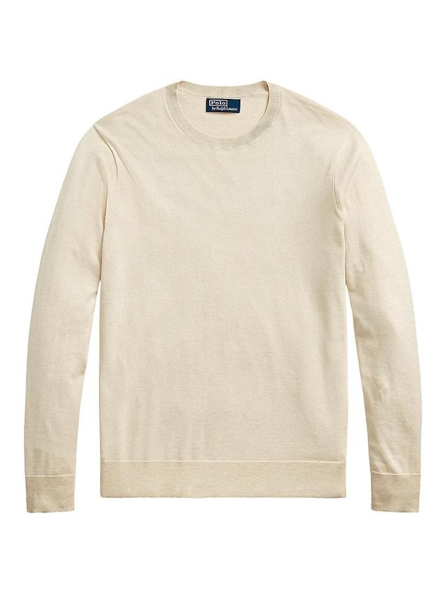 Mens Cotton Crewneck Sweater Product Image