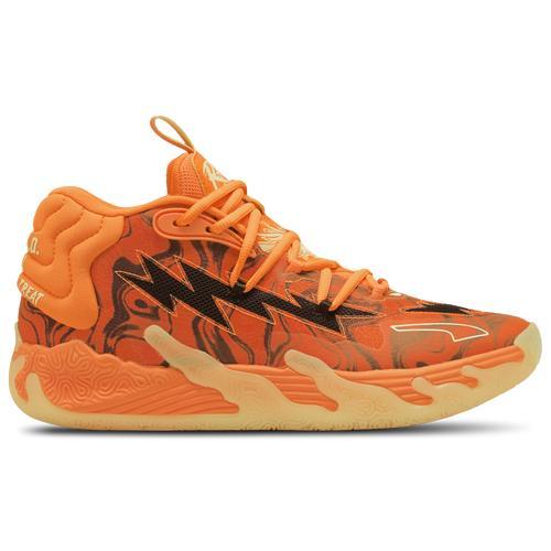 PUMA Mens Lamelo Ball PUMA MB.03 Halloween - Mens Basketball Shoes Orange/Black Product Image