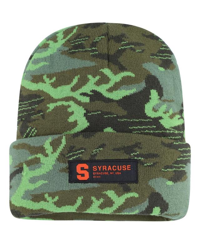 Mens Nike Camo Syracuse Orange Veterans Day Cuffed Knit Hat Product Image