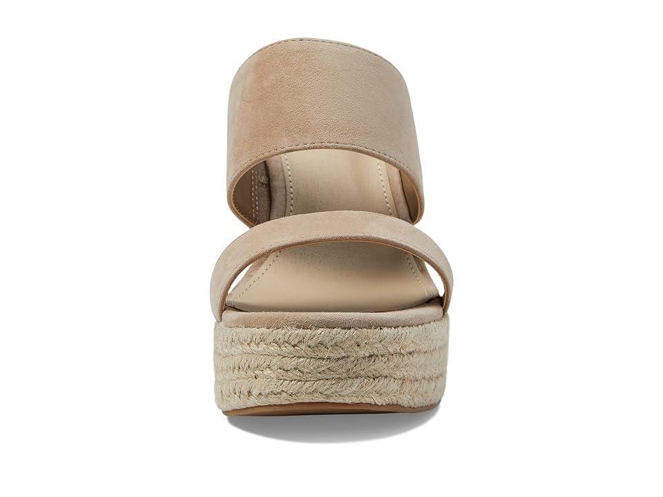 Steve Madden Sunrise Wedge Sandal (Tan Suede) Women's Shoes Product Image