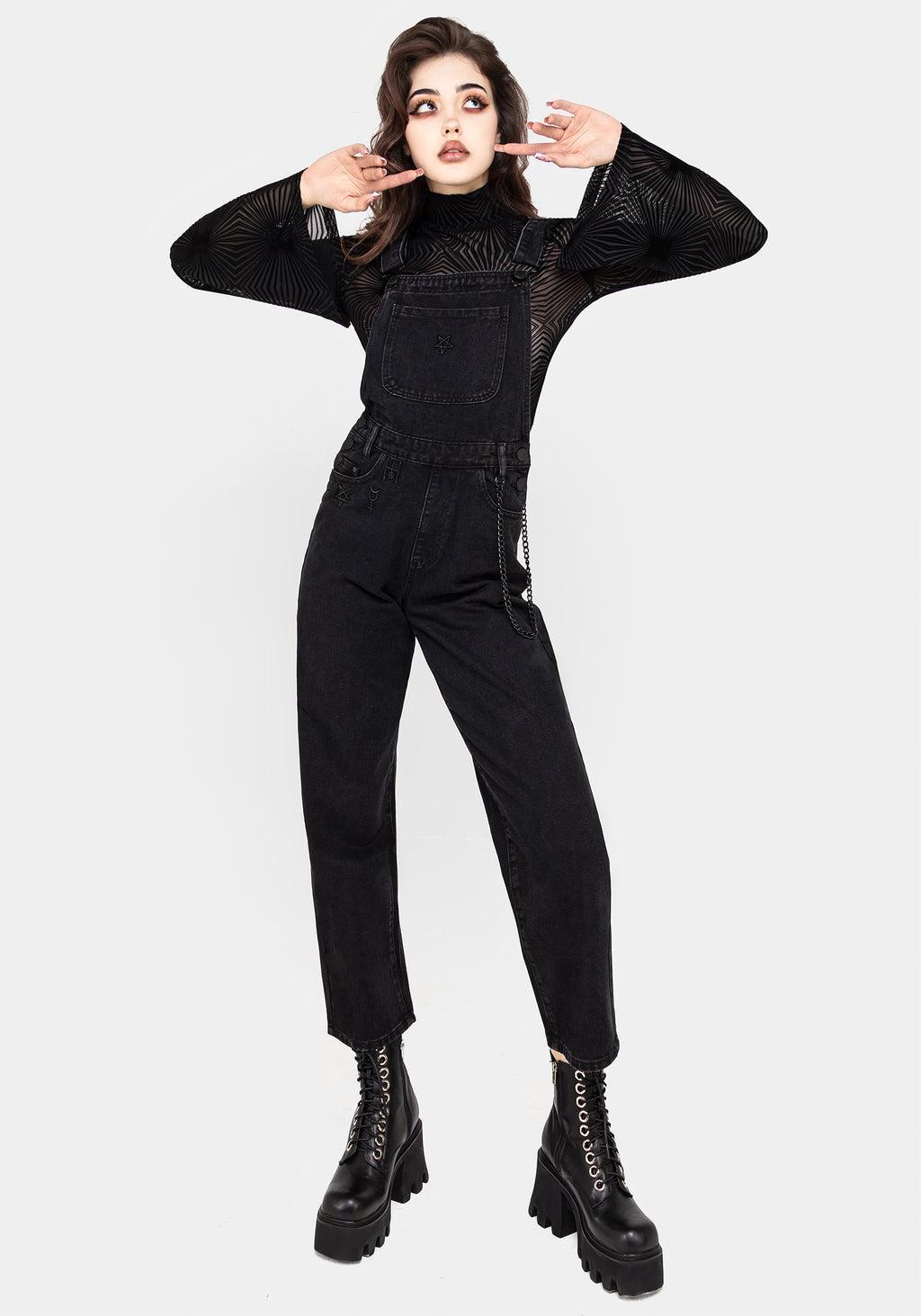 Alchemy Denim Mom Dungarees Product Image