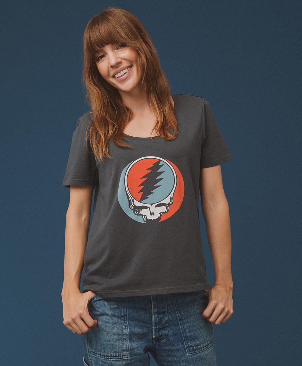 Womens Grateful Dead X Pact Graphic Tee 2XL Product Image