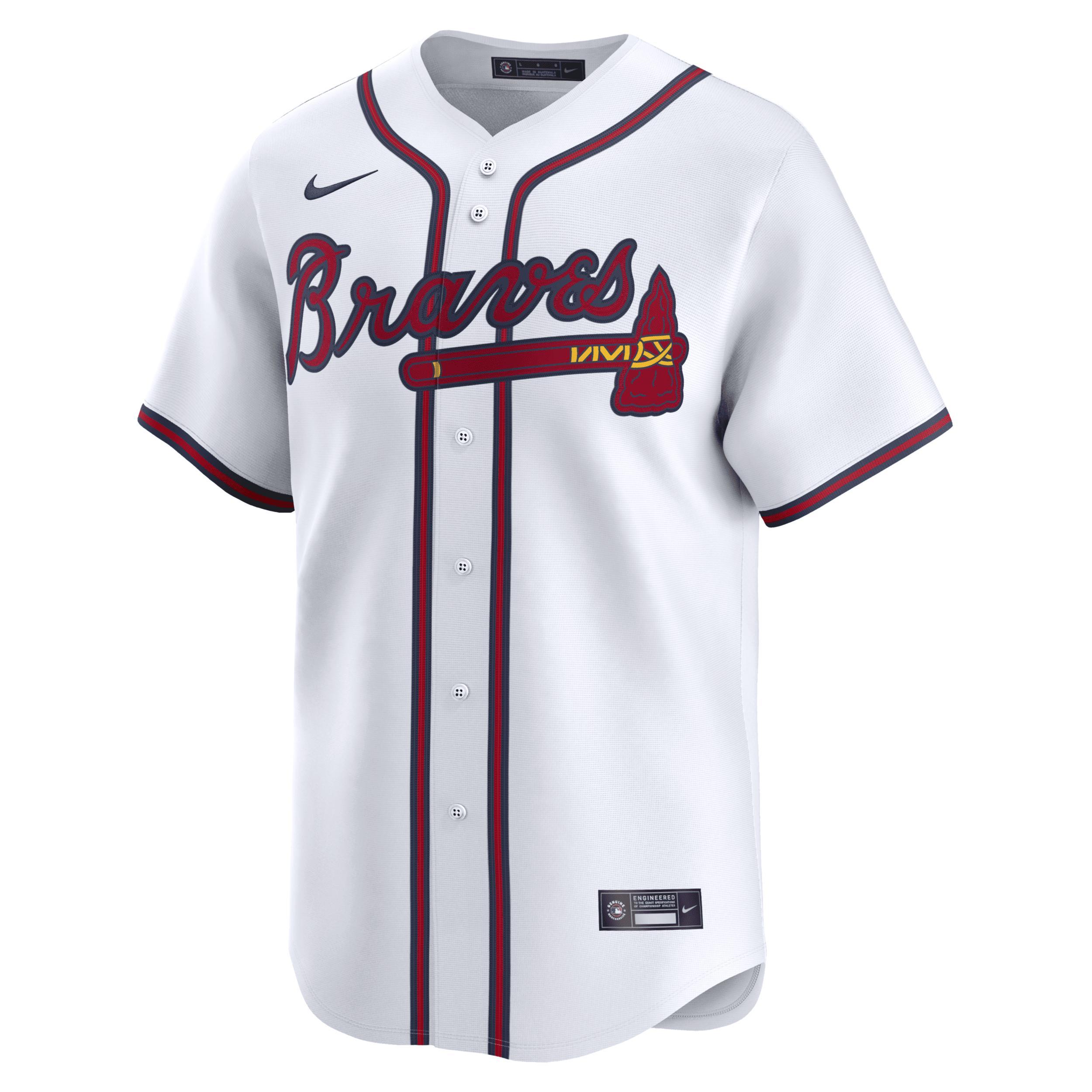 Ozzie Albies Atlanta Braves Nike Men's Dri-FIT ADV MLB Limited Jersey Product Image