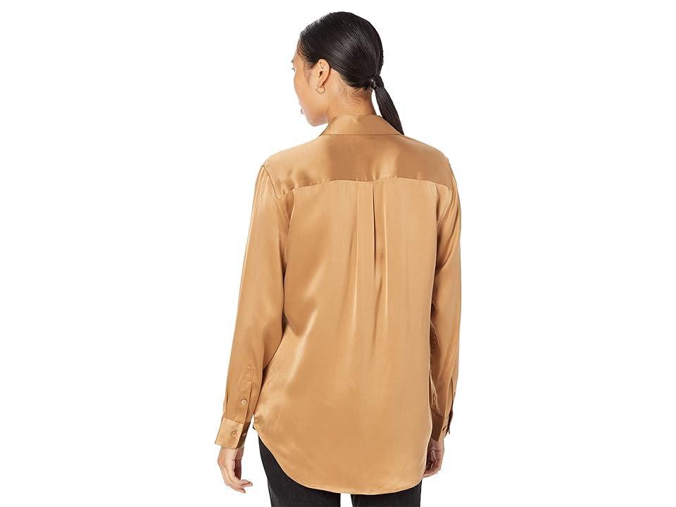 EQUIPMENT Signature Blouse (Tobacco ) Women's Clothing Product Image